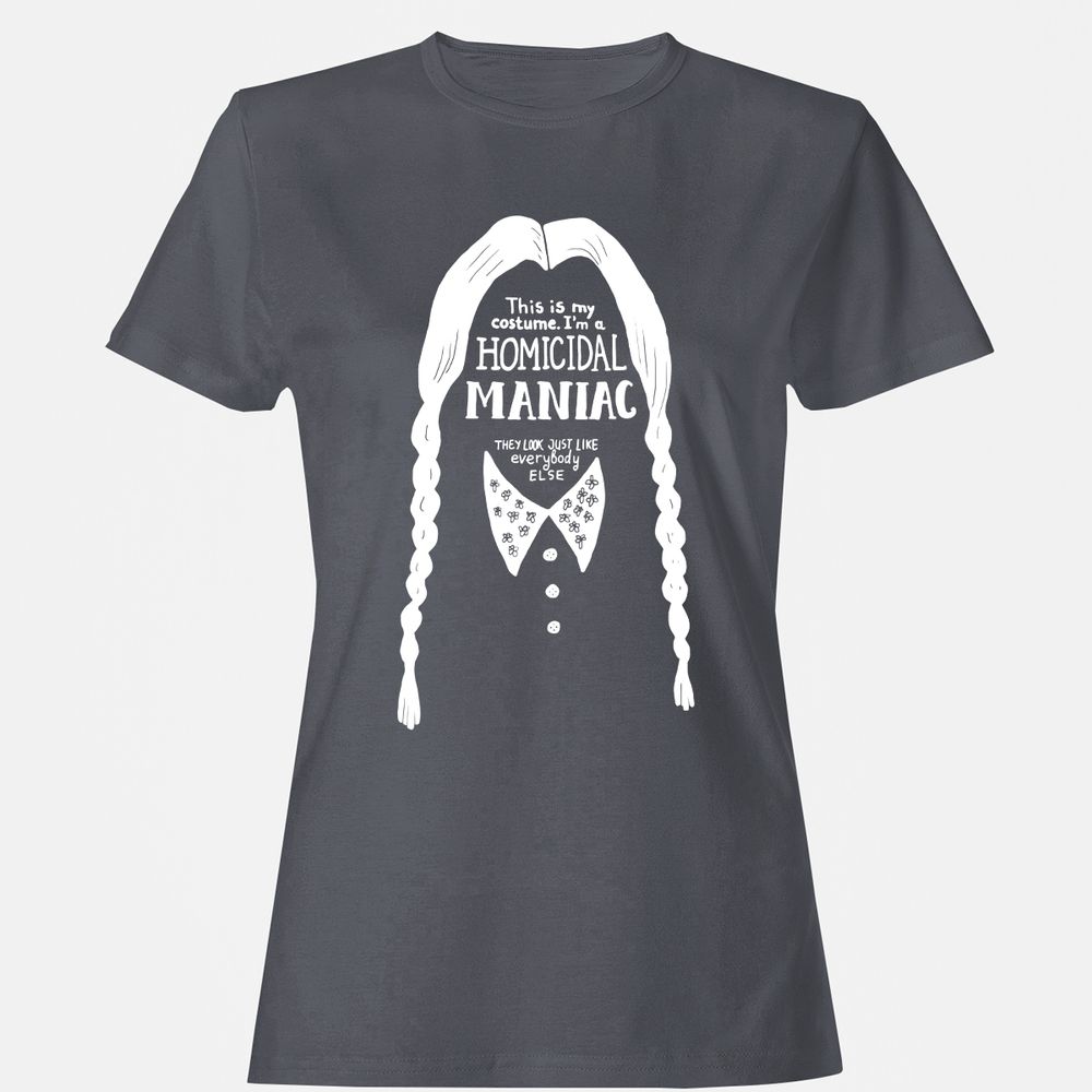 Women's T-Shirt - YPV2XHHF - Dark Heather - 5
