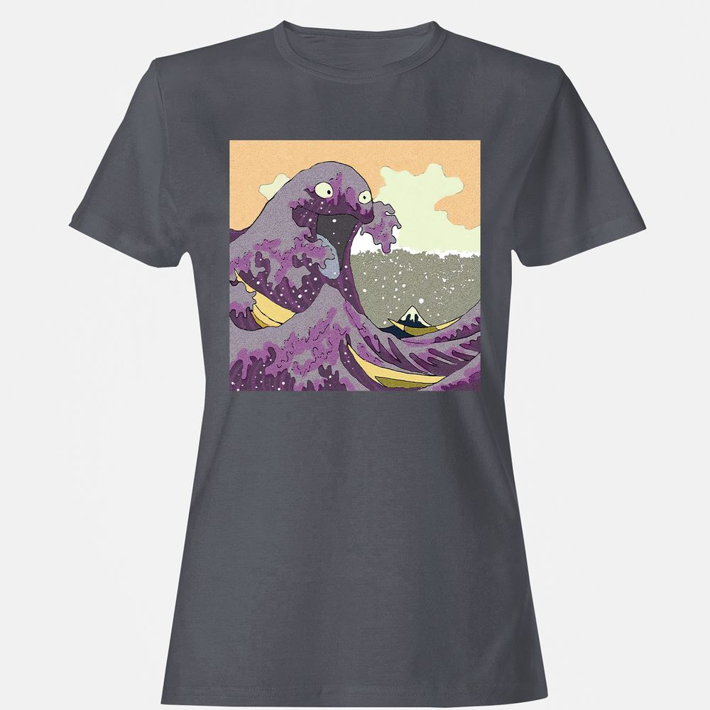 Women's T-Shirt - LTKV7ZKZ - Dark Heather - 5