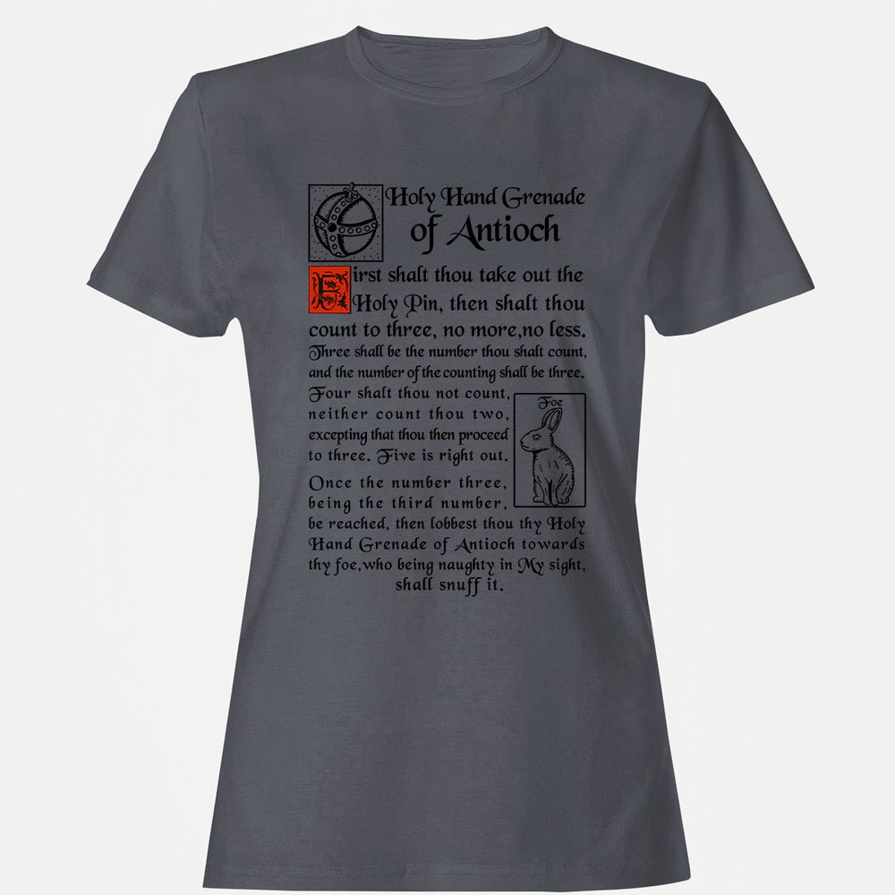 Women's T-Shirt - GAB1VXFU - Dark Heather - 5