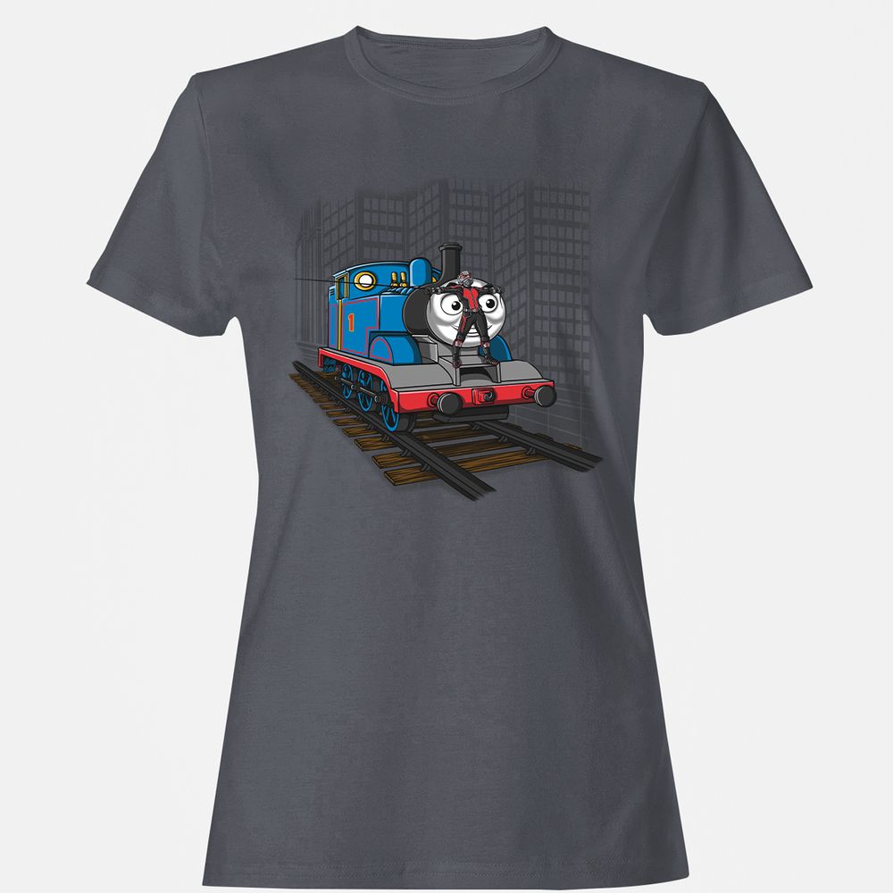 Women's T-Shirt - PHCD2QUM - Dark Heather - 5