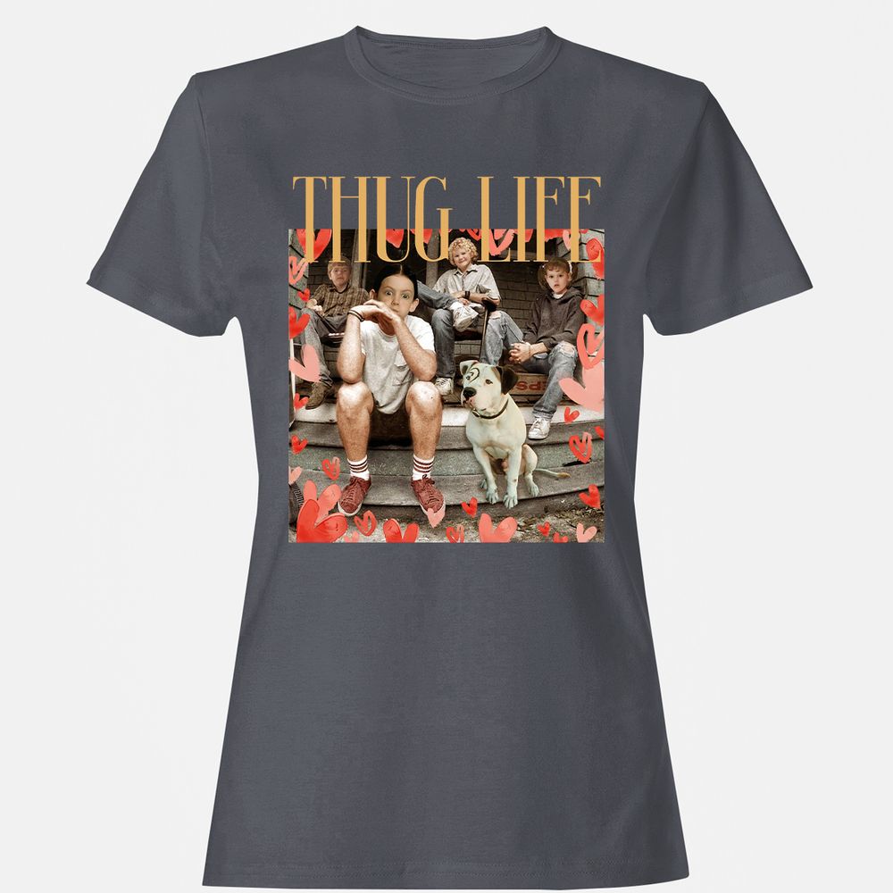 Women's T-Shirt - VQSKMANH - Dark Heather - 5