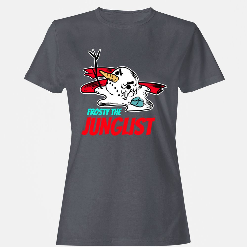 Frosty the Junglist - Dark Heather - 5