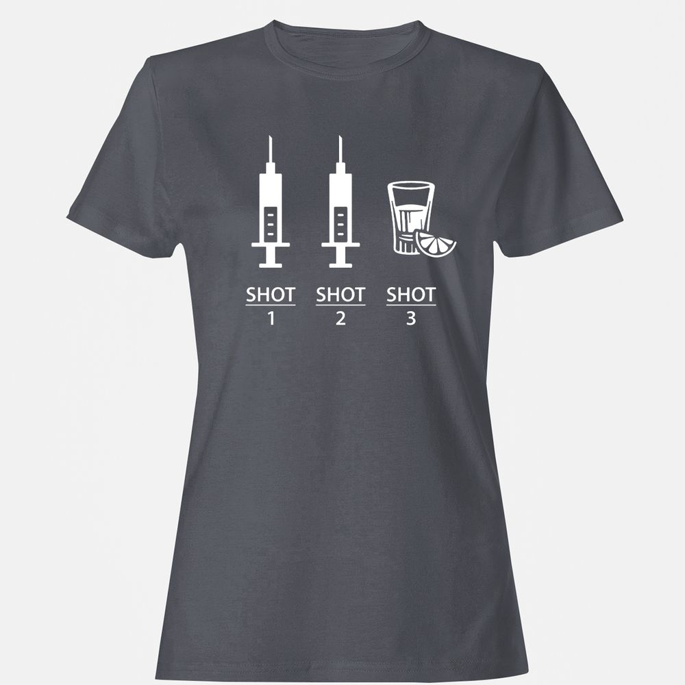 Women's T-Shirt - MXQSQJR2 - Dark Heather - 5