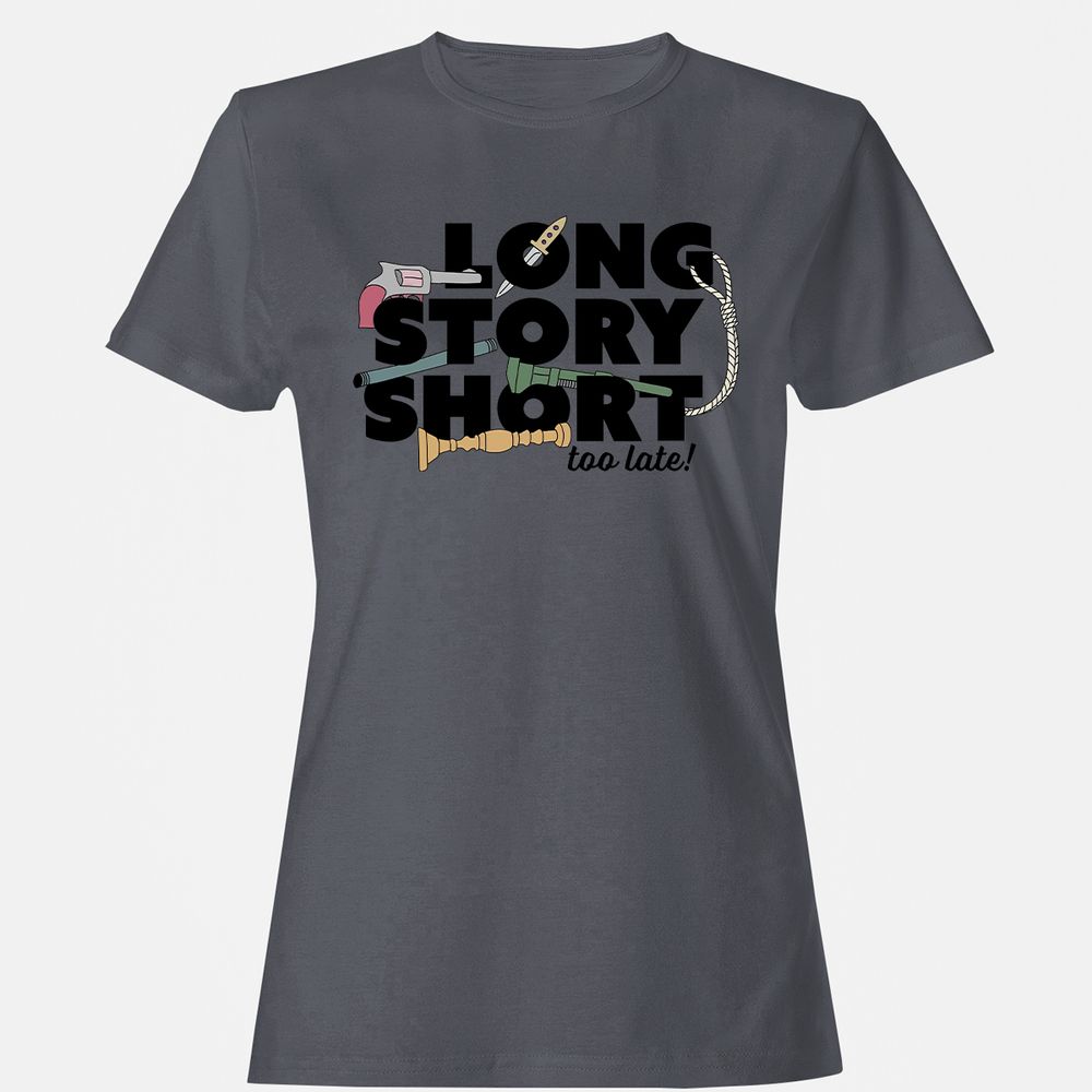 Women's T-Shirt - M1S4R7CC - Dark Heather - 5