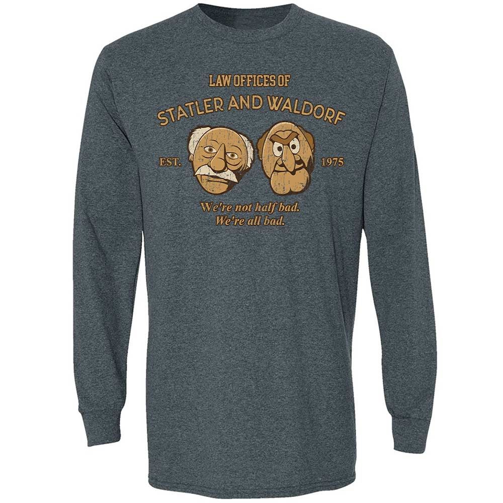 Long Sleeve T-Shirt - B1ZBFFE1 - Dark Heather - 5