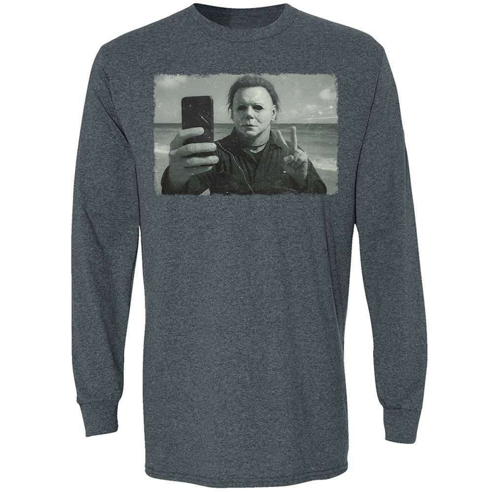 Long Sleeve T-Shirt - TH3LNP1J - Dark Heather - 5