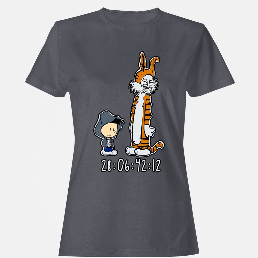 Women's T-Shirt - 46XUCS86 - Dark Heather - 5