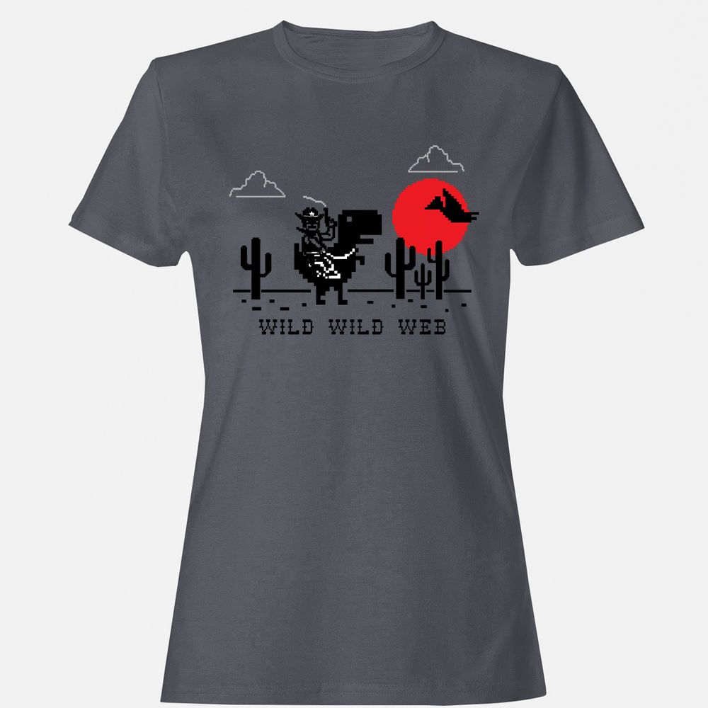 Women's T-Shirt - D34X17YH - Dark Heather - 5