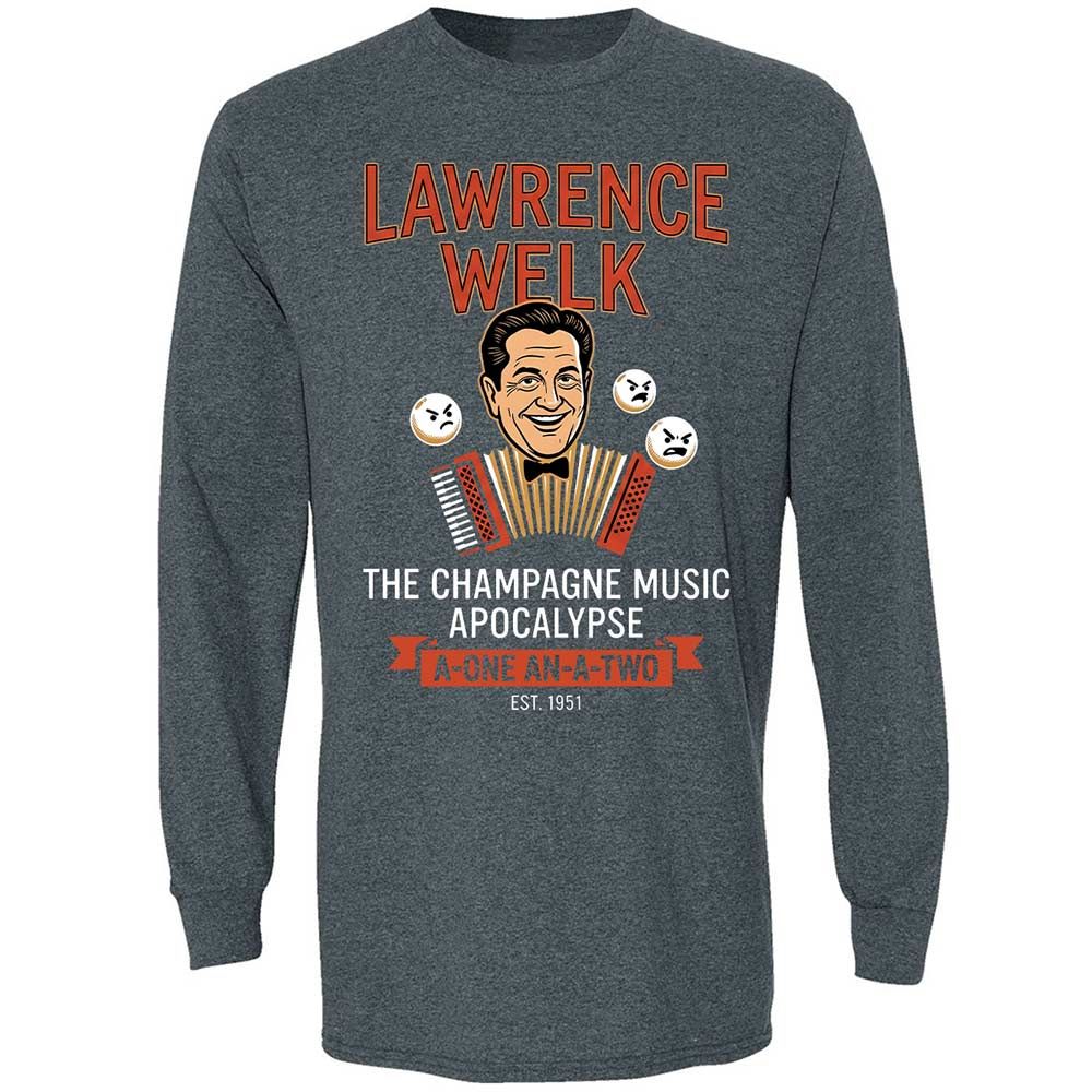 Long Sleeve T-Shirt - WXFQY61B - Dark Heather - 5