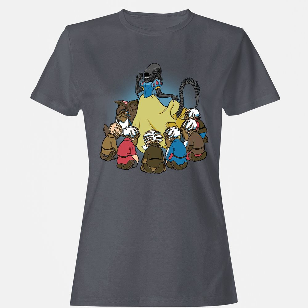 Women's T-Shirt - UXGBUJS8 - Dark Heather - 5