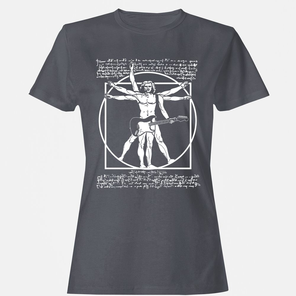 Women's T-Shirt - M1WZF9C5 - Dark Heather - 5