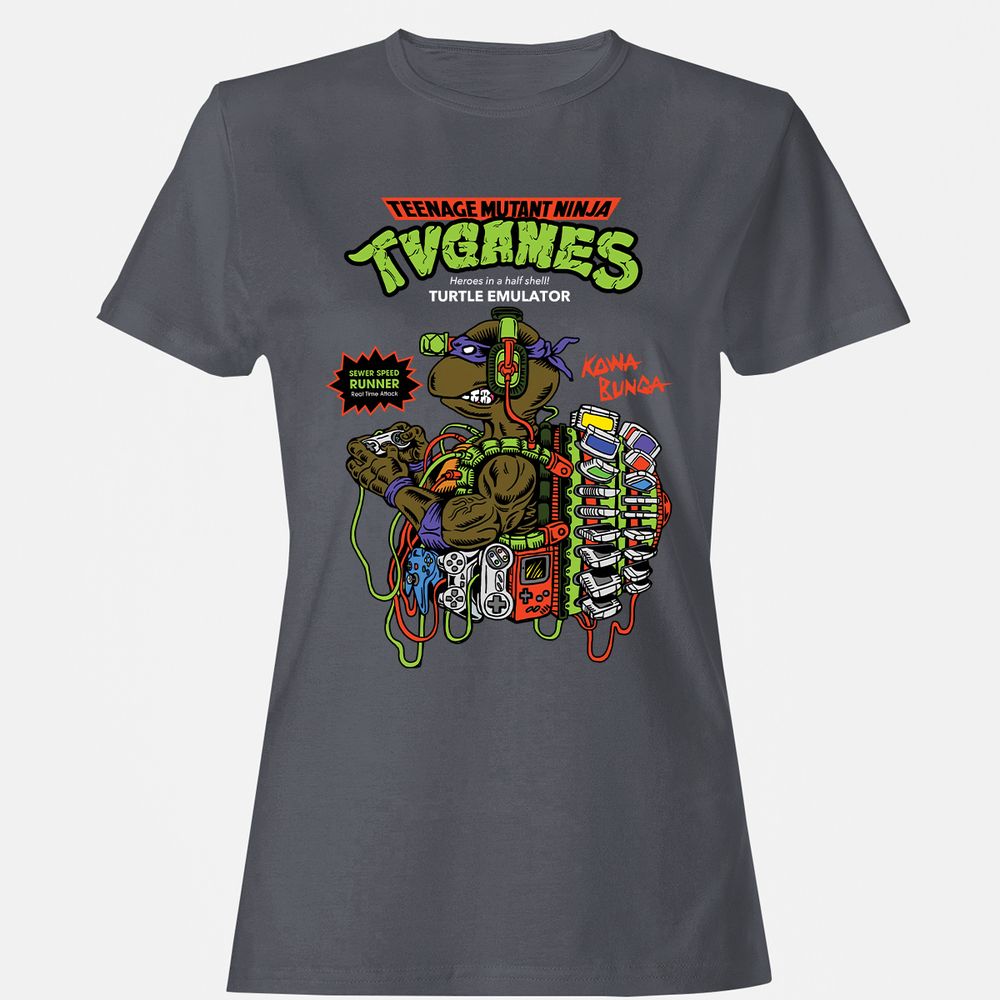 Women's T-Shirt - C85UCDN5 - Dark Heather - 5