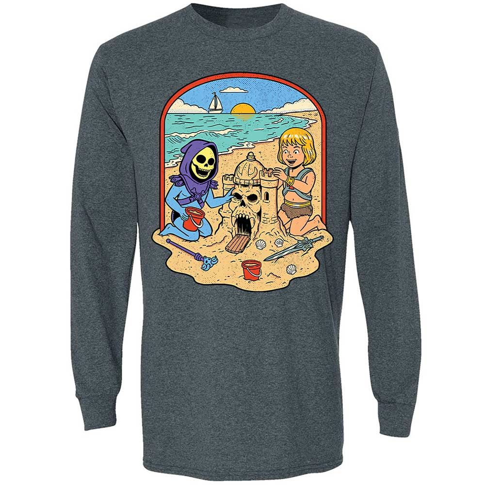 Long Sleeve T-Shirt - V6DV82KF - Dark Heather - 5