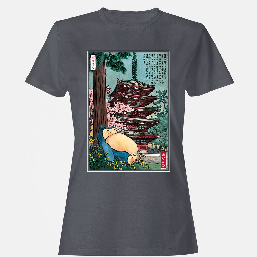 Women's T-Shirt - 3ECXWRP9 - Dark Heather - 5