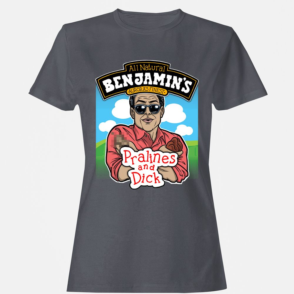 Women's T-Shirt - 9279YUP1 - Dark Heather - 5