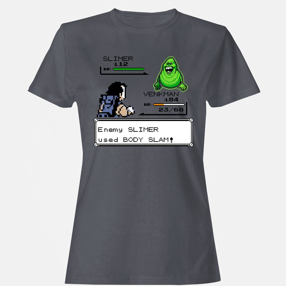 Women's T-Shirt - V5UJF8LQ - Dark Heather - 5