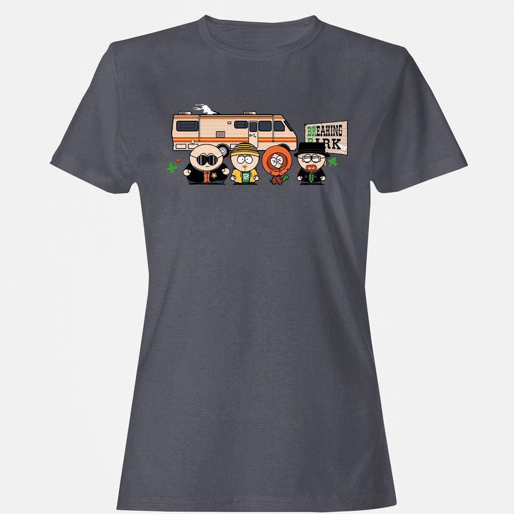 Women's T-Shirt - KMZTK5Q7 - Dark Heather - 5