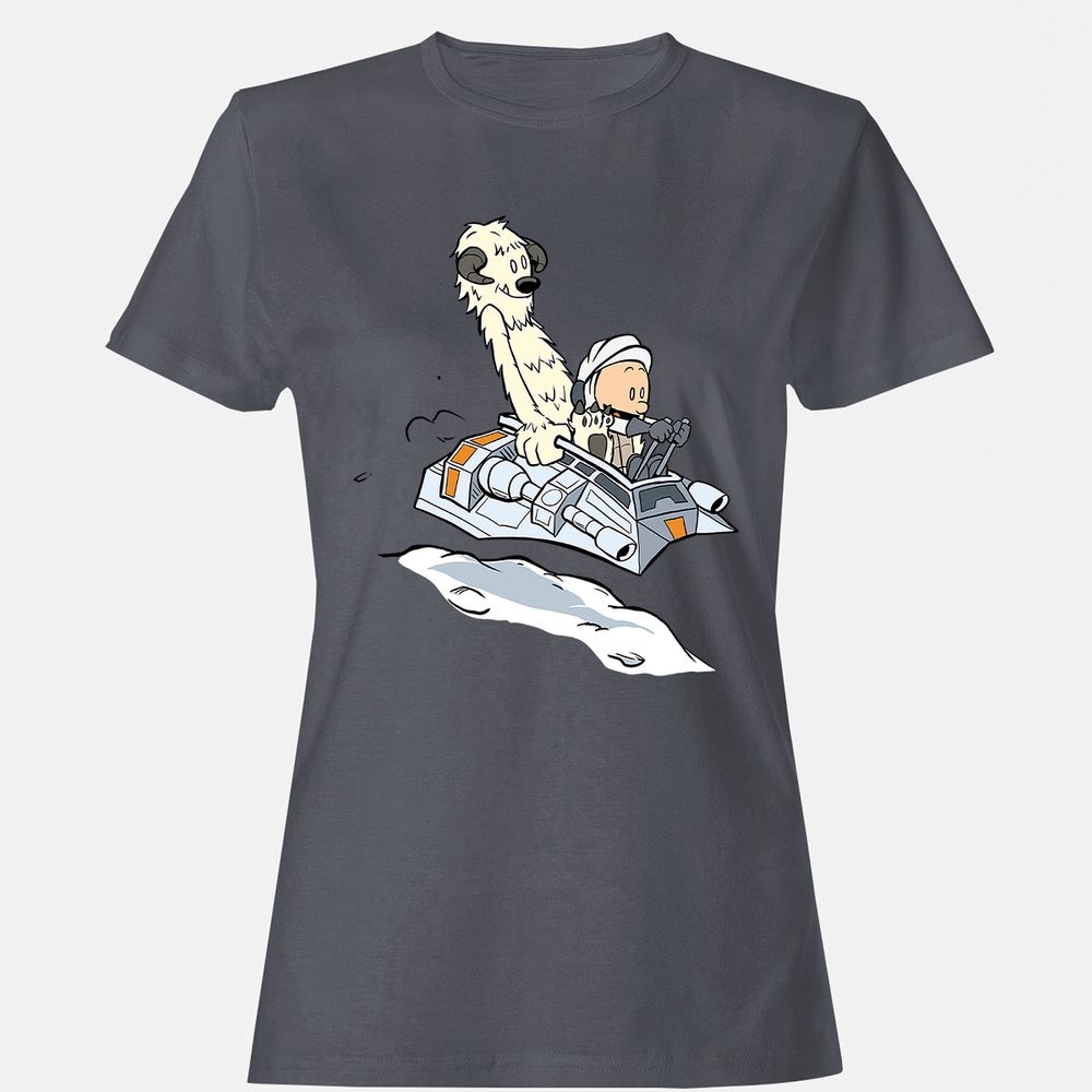 Women's T-Shirt - XGZ7QVV4 - Dark Heather - 5