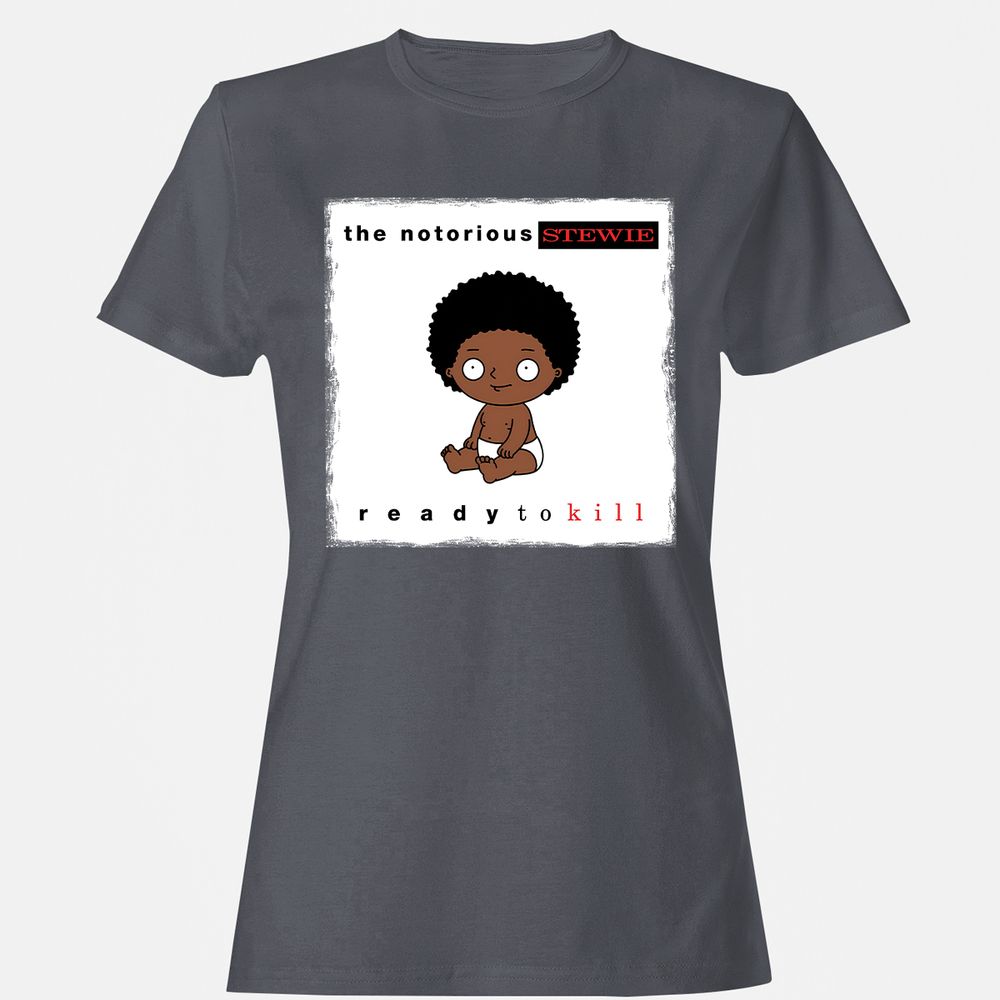 Women's T-Shirt - N3HJ1UYC - Dark Heather - 5