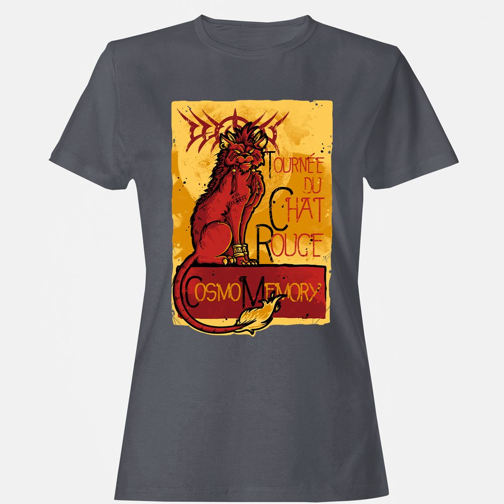Women's T-Shirt - 2BRDWNWM - Dark Heather - 5