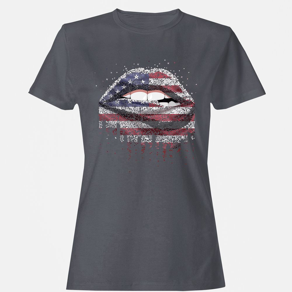 Women's T-Shirt - Y9HYQBZR - Dark Heather - 5