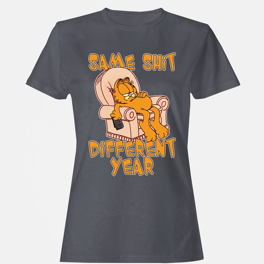 Women's T-Shirt - 3UVAMXJA - Dark Heather - 5