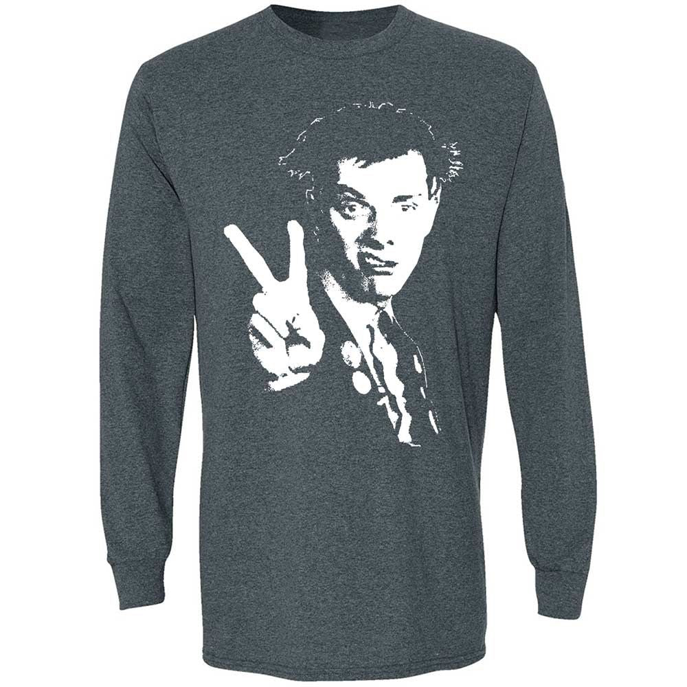 Long Sleeve T-Shirt - Black - Dark Heather - 5