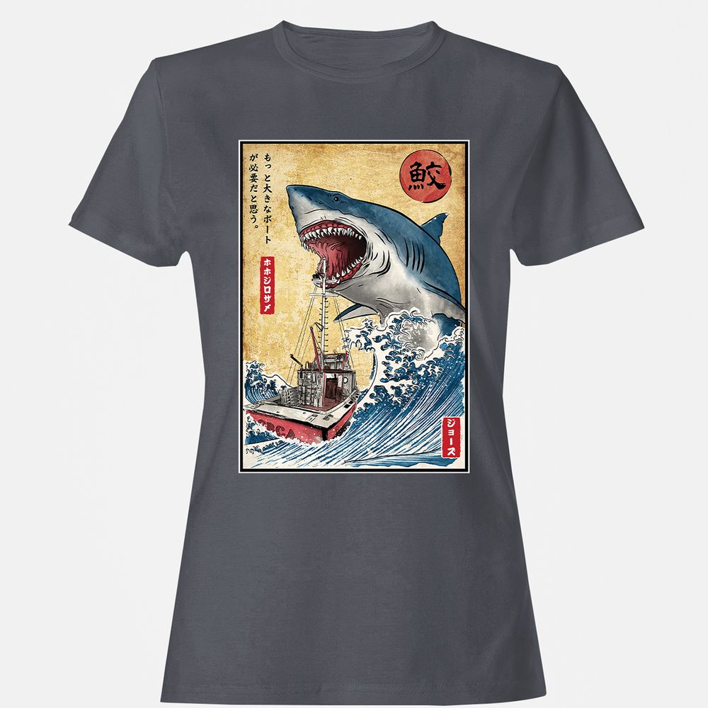 Women's T-Shirt - GKH4BTWD - Dark Heather - 5