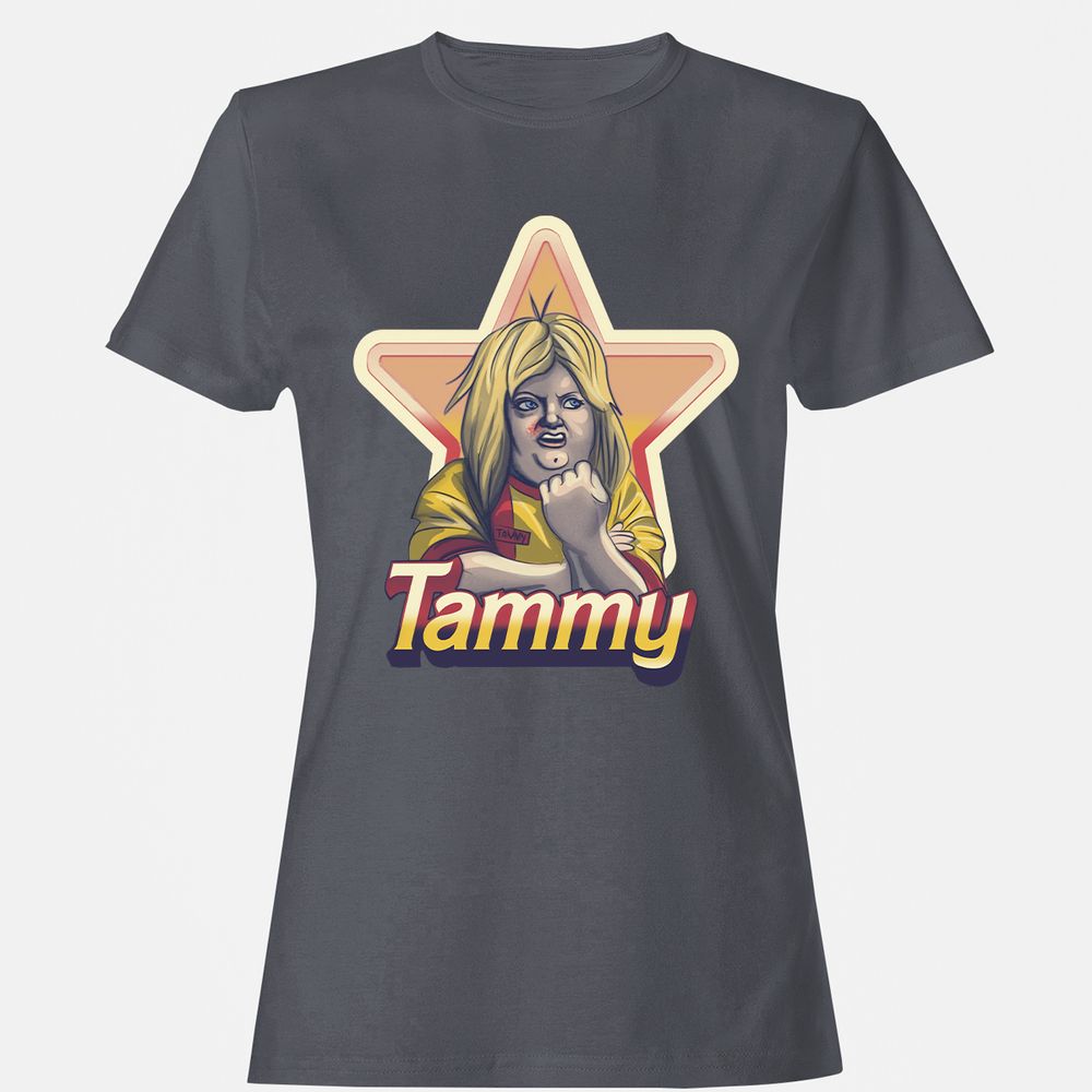 Women's T-Shirt - SC7Z3VBG - Dark Heather - 5