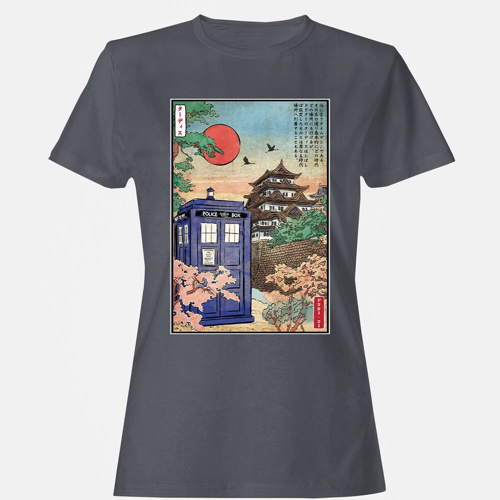 Women's T-Shirt - E193XH7Z - Dark Heather - 5