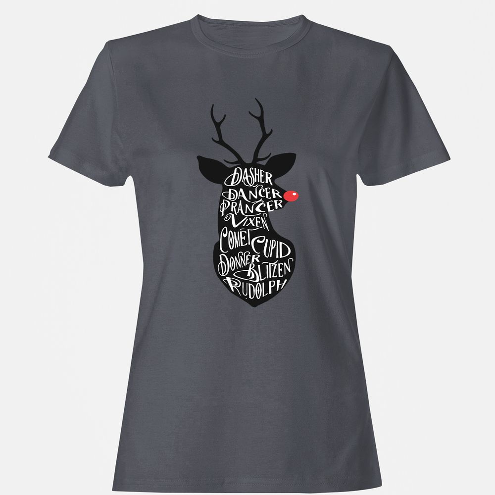 Women's T-Shirt - 514HCCUU - Dark Heather - 5