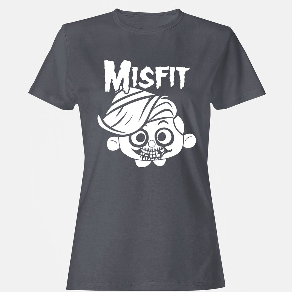 Women's T-Shirt - AJAAPP93 - Dark Heather - 5