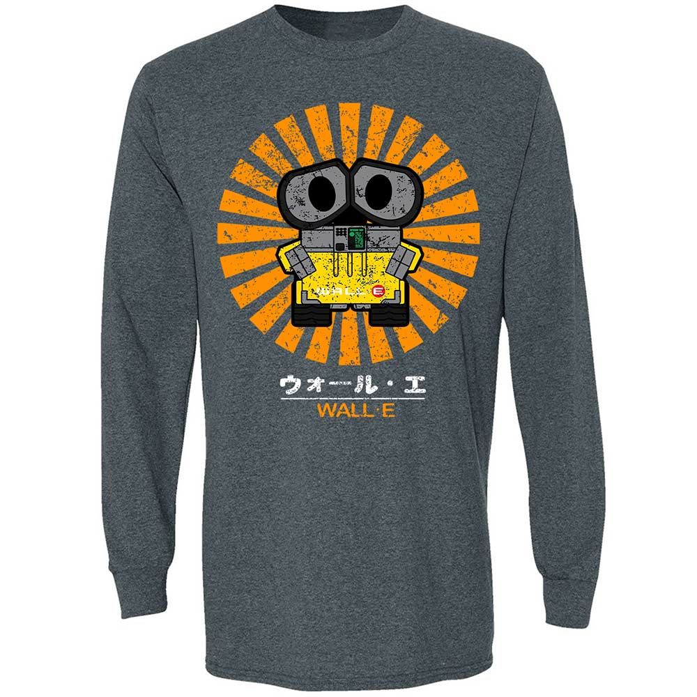 Long Sleeve T-Shirt - 9616VJAC - Dark Heather - 5
