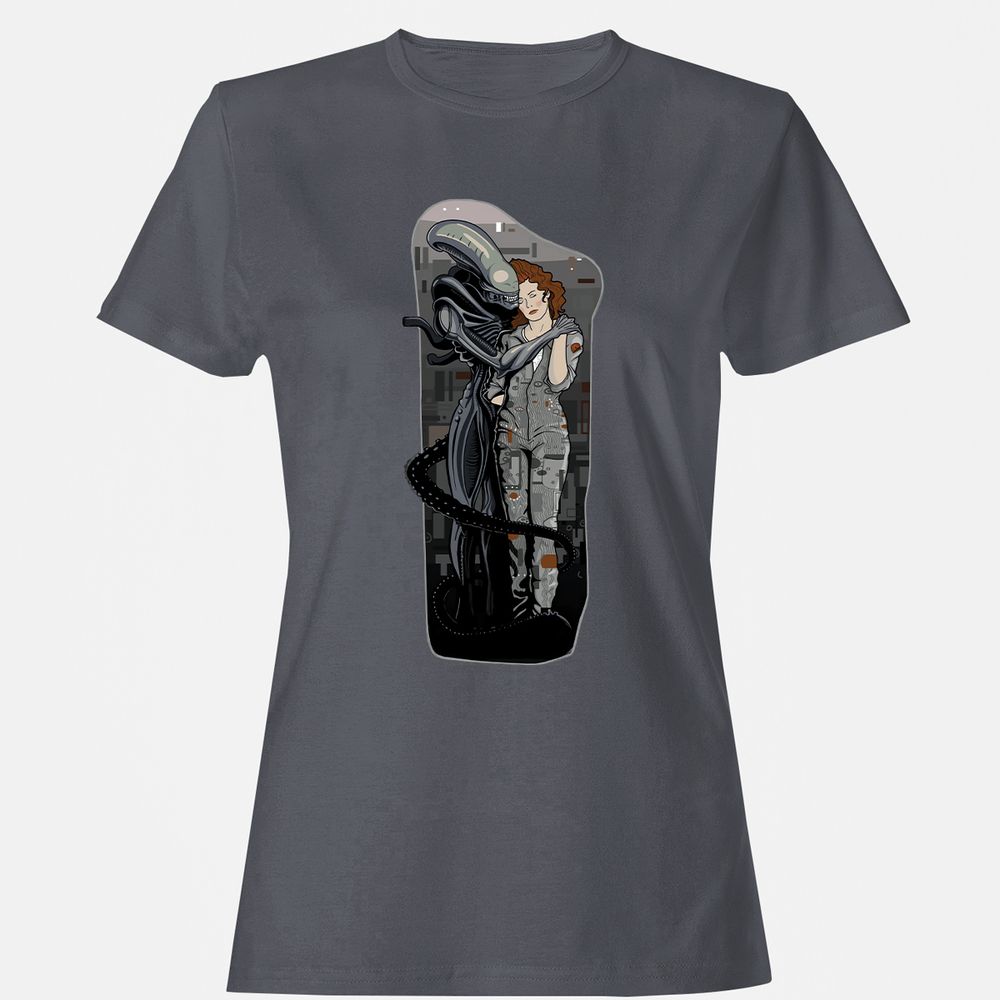 Women's T-Shirt - E9KK14VC - Dark Heather - 5