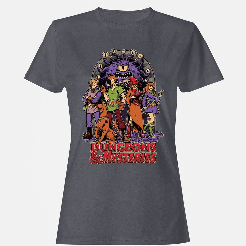 Women's T-Shirt - ANQTCFCS - Dark Heather - 5