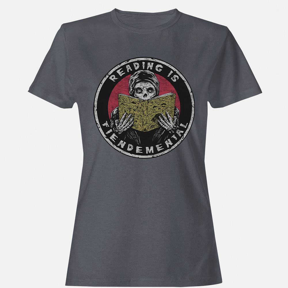 Reading Is Fiendemental - Dark Heather - 5