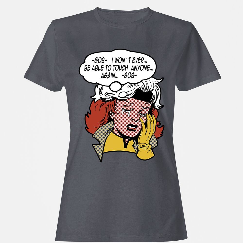 Women's T-Shirt - 5XWAR2XH - Dark Heather - 5