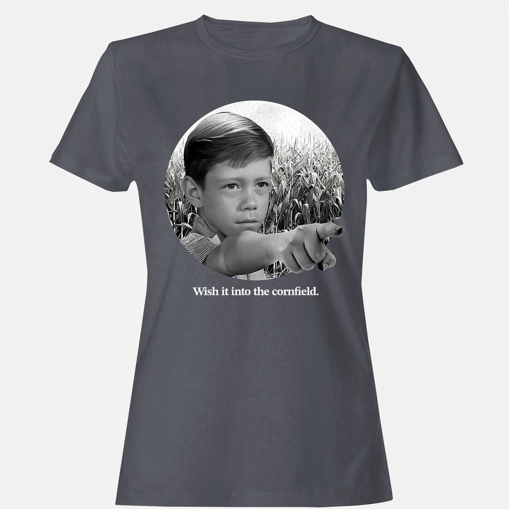 Wish It Into The Cornfield - Dark Heather - 5