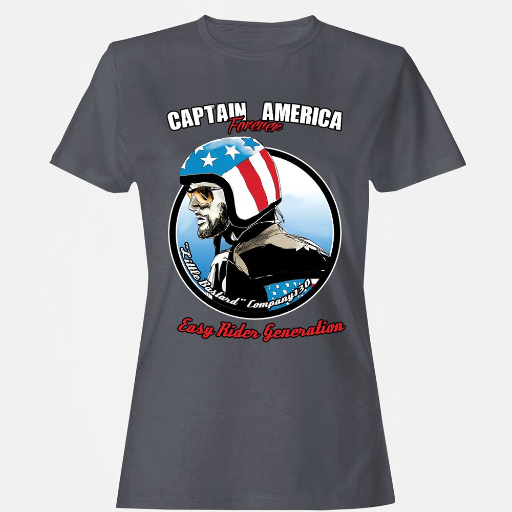 Women's T-Shirt - Q1HSZAEE - Dark Heather - 5