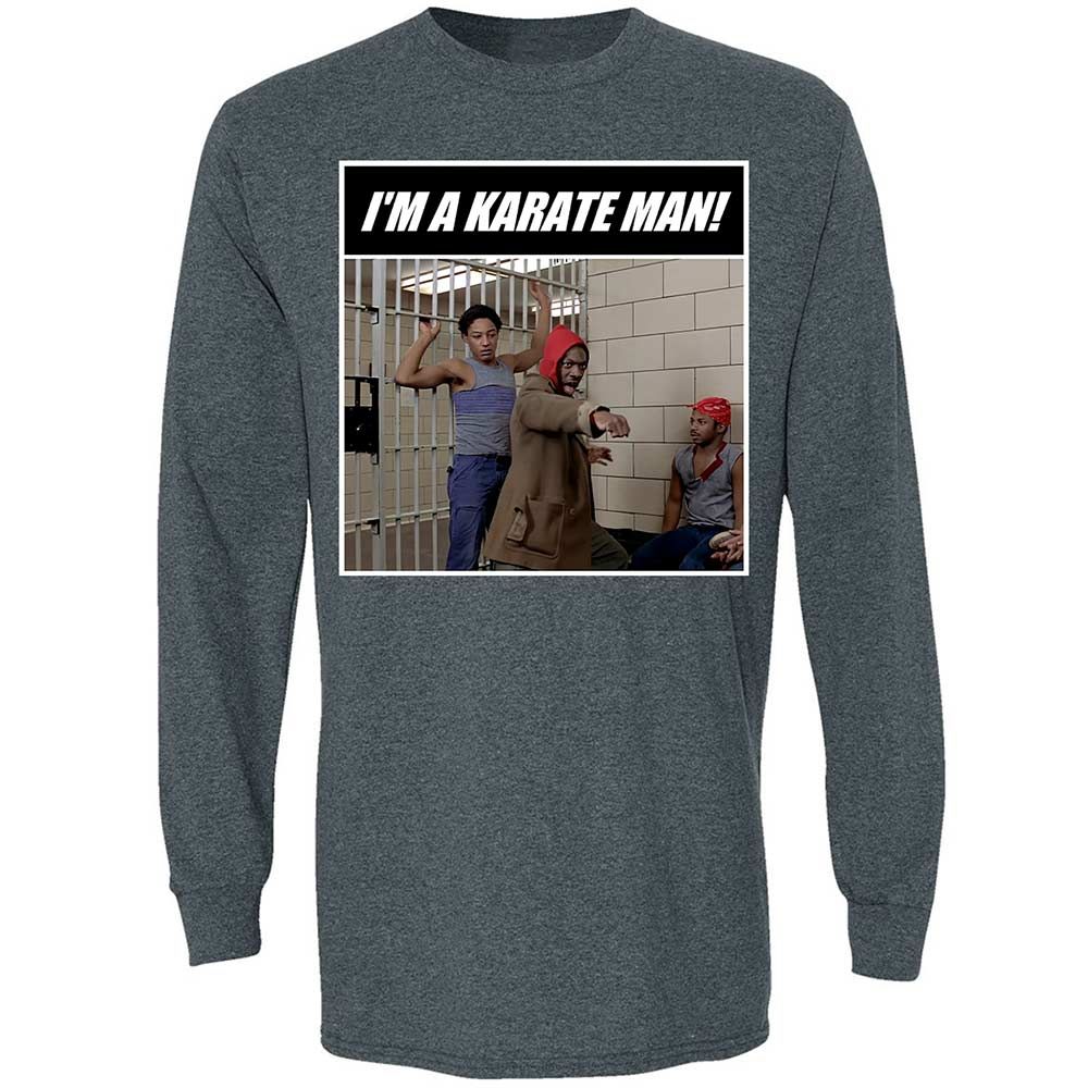 Long Sleeve T-Shirt - 3UV2EK5N - Dark Heather - 5