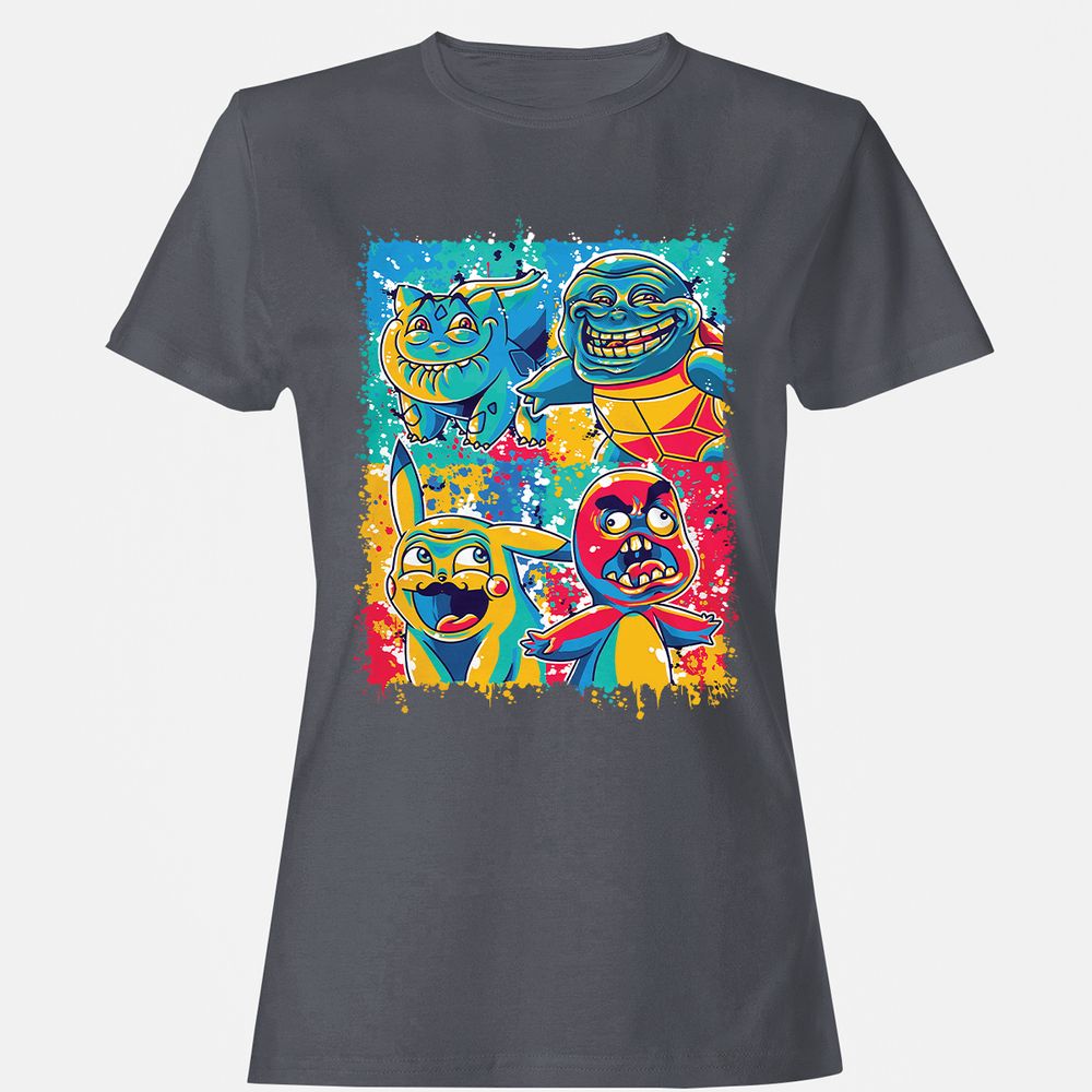 Women's T-Shirt - 7QLUWNXU - Dark Heather - 5