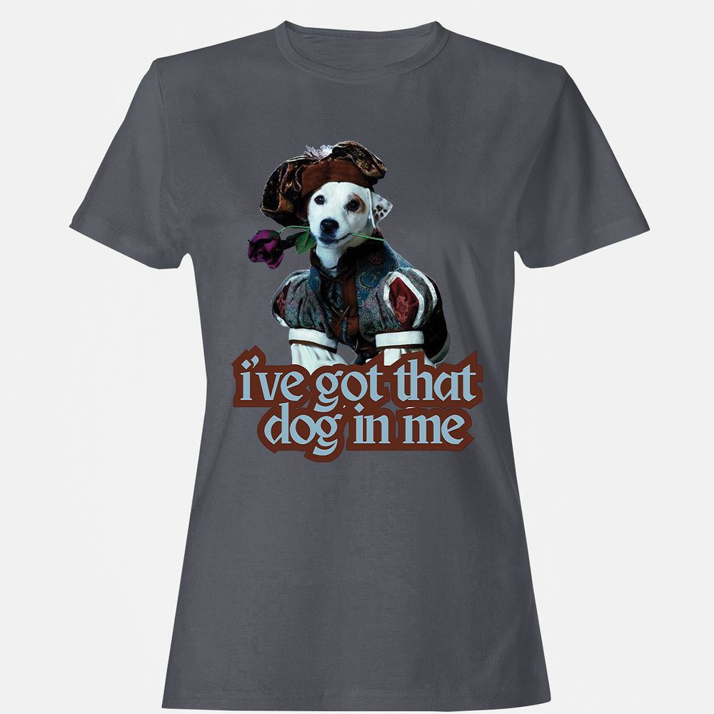 Women's T-Shirt - QYKRSZQ3 - Dark Heather - 5