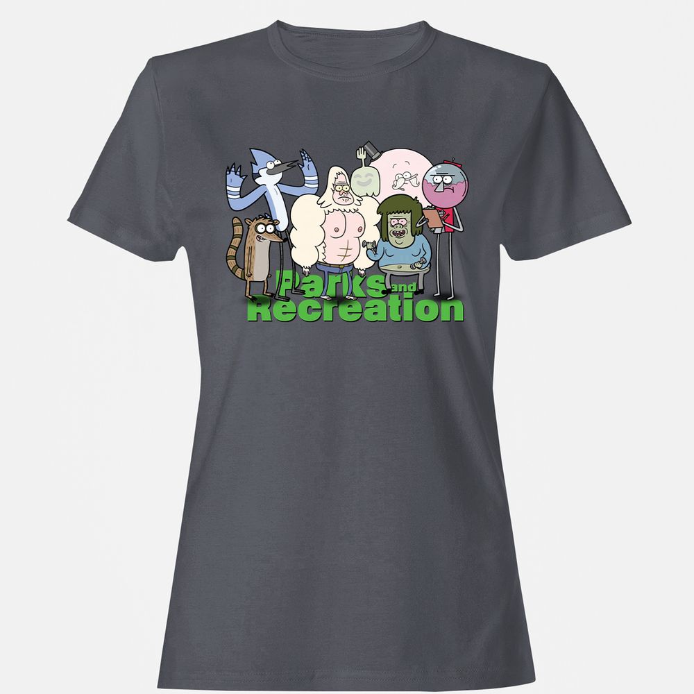 Women's T-Shirt - 5B6QSWMG - Dark Heather - 5
