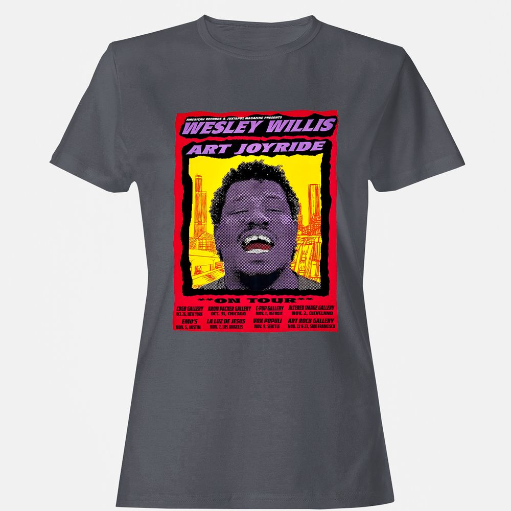 WESLEY WILLIS - ART JOYRIDE - Dark Heather - 5