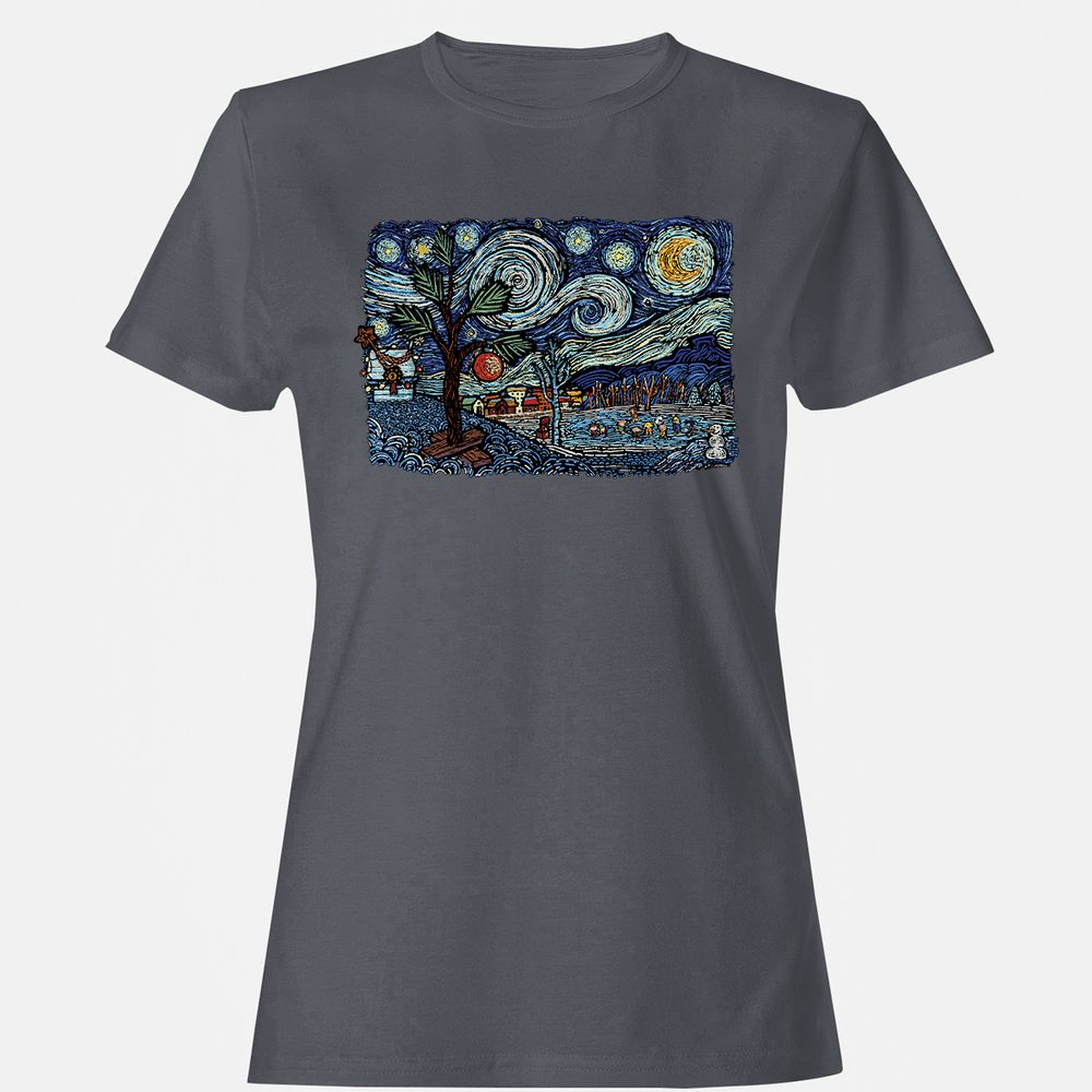 Women's T-Shirt - HXSNNS1H - Dark Heather - 5
