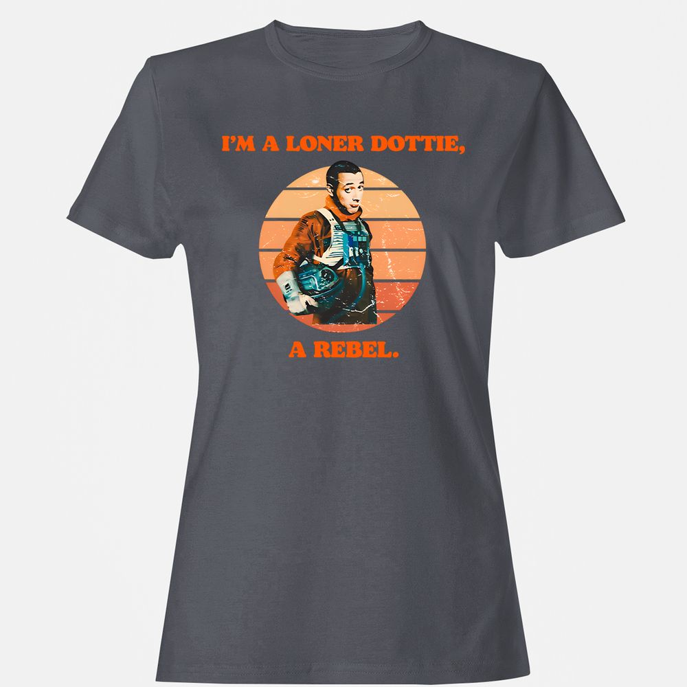 I'm a loner dottie a rebel - Dark Heather - 5