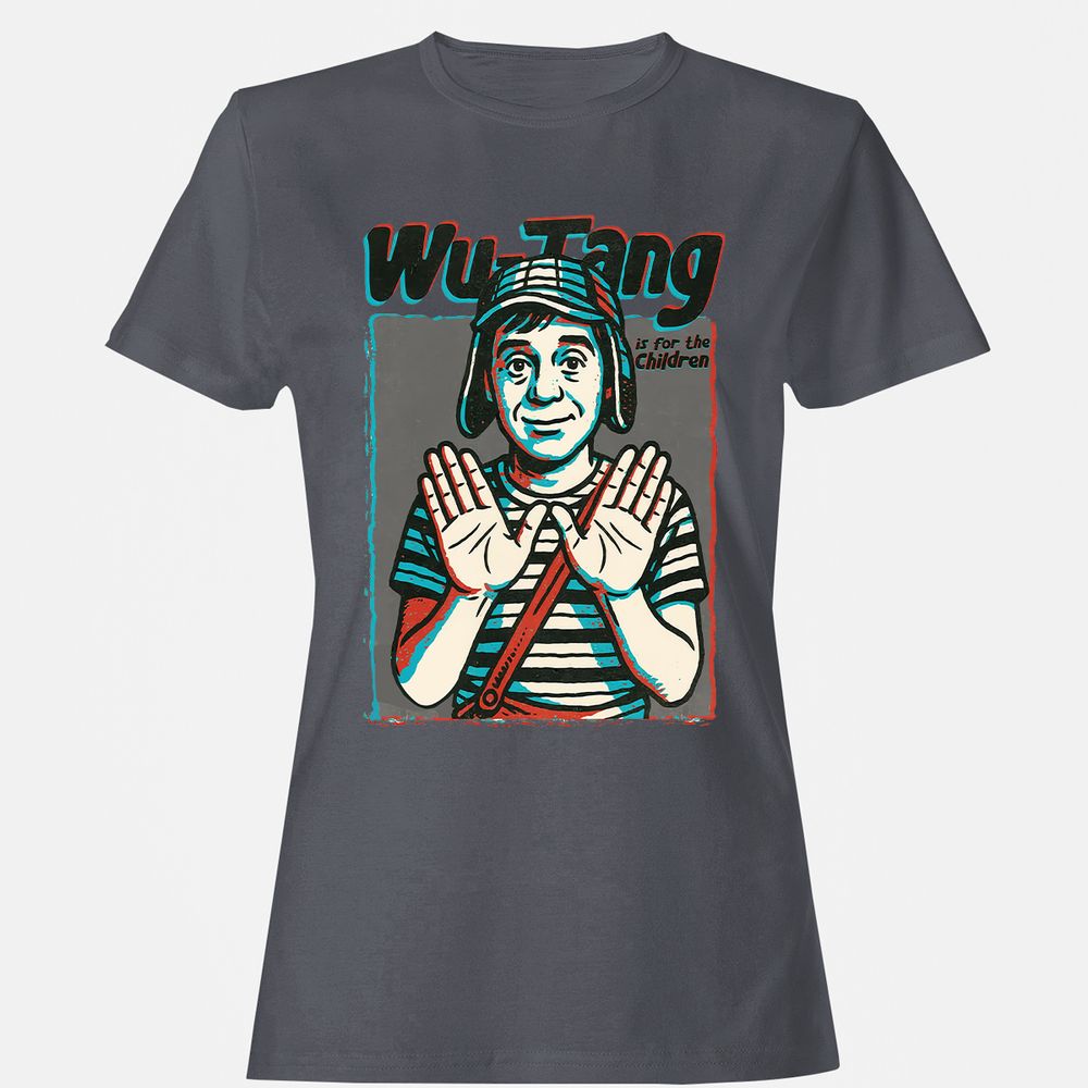 Women's T-Shirt - 7FENLU12 - Dark Heather - 5
