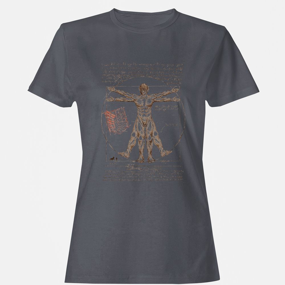 Women's T-Shirt - 6CTQC8XA - Dark Heather - 5