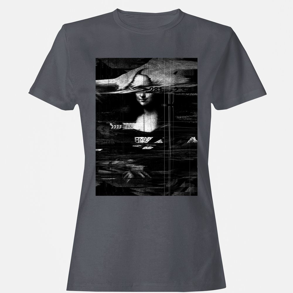 Women's T-Shirt - Y4HGMHQF - Dark Heather - 5