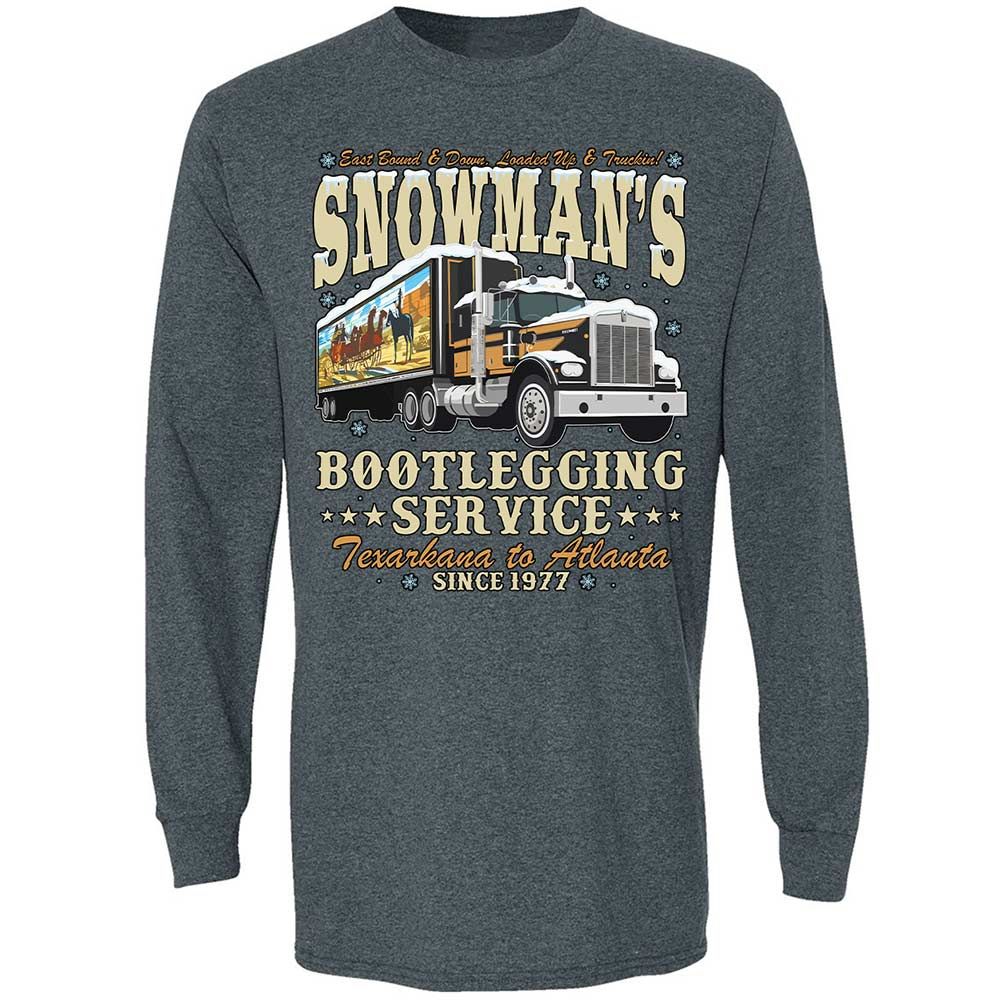 Snowman's Bootlegging Service - Dark Heather - 5